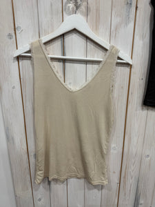 Nadine Lace Trim Vest - 3 Colours - New Brand