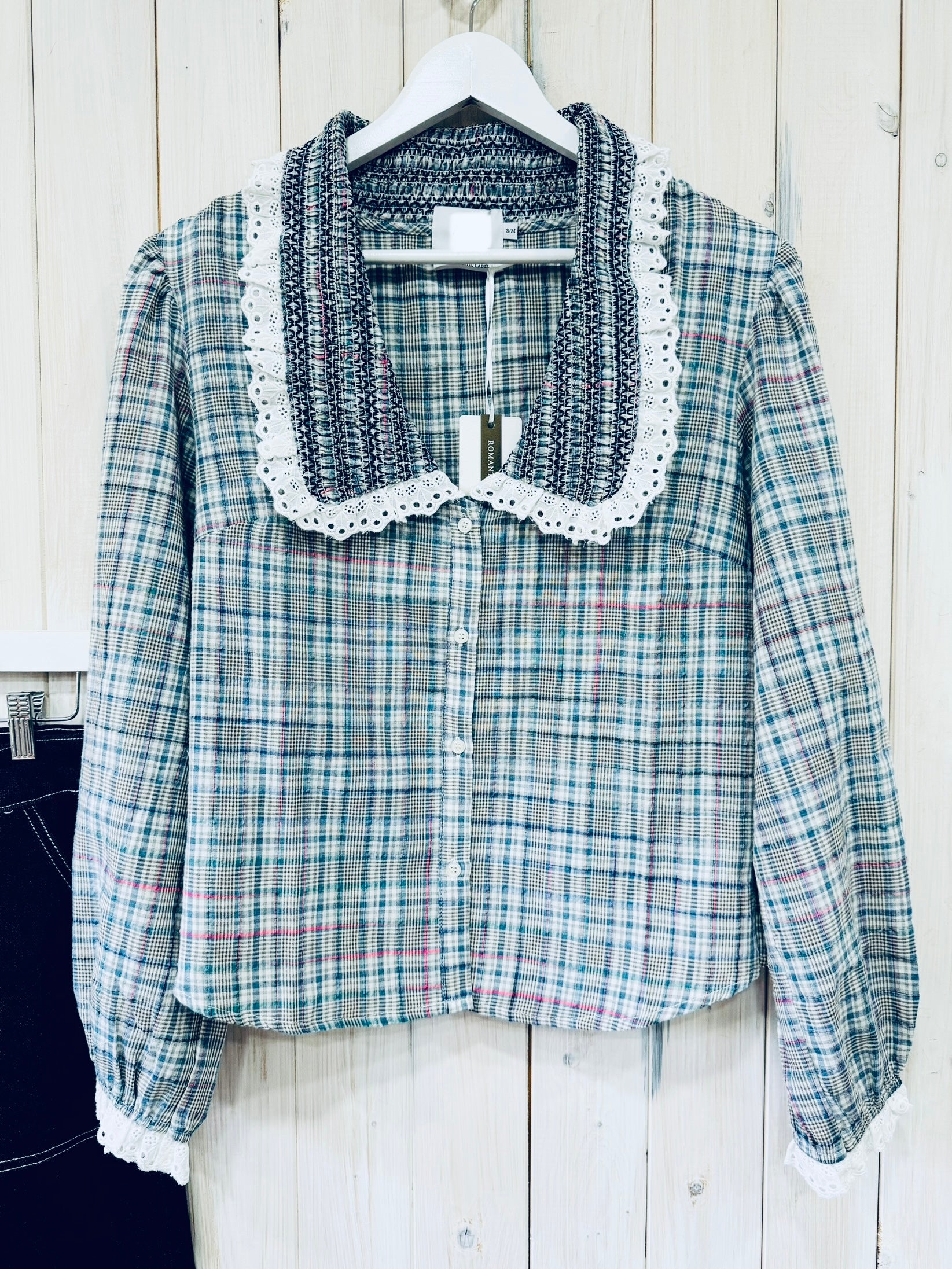 Soren Collar Blouse - 2 Colours - New Brand
