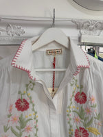 Load image into Gallery viewer, Cordial Collar Embroidered Blouse - Mamouchka - New Season
