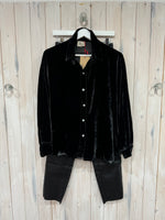Load image into Gallery viewer, Crushed Velvet Shirt - 2 Colours - Johanna
