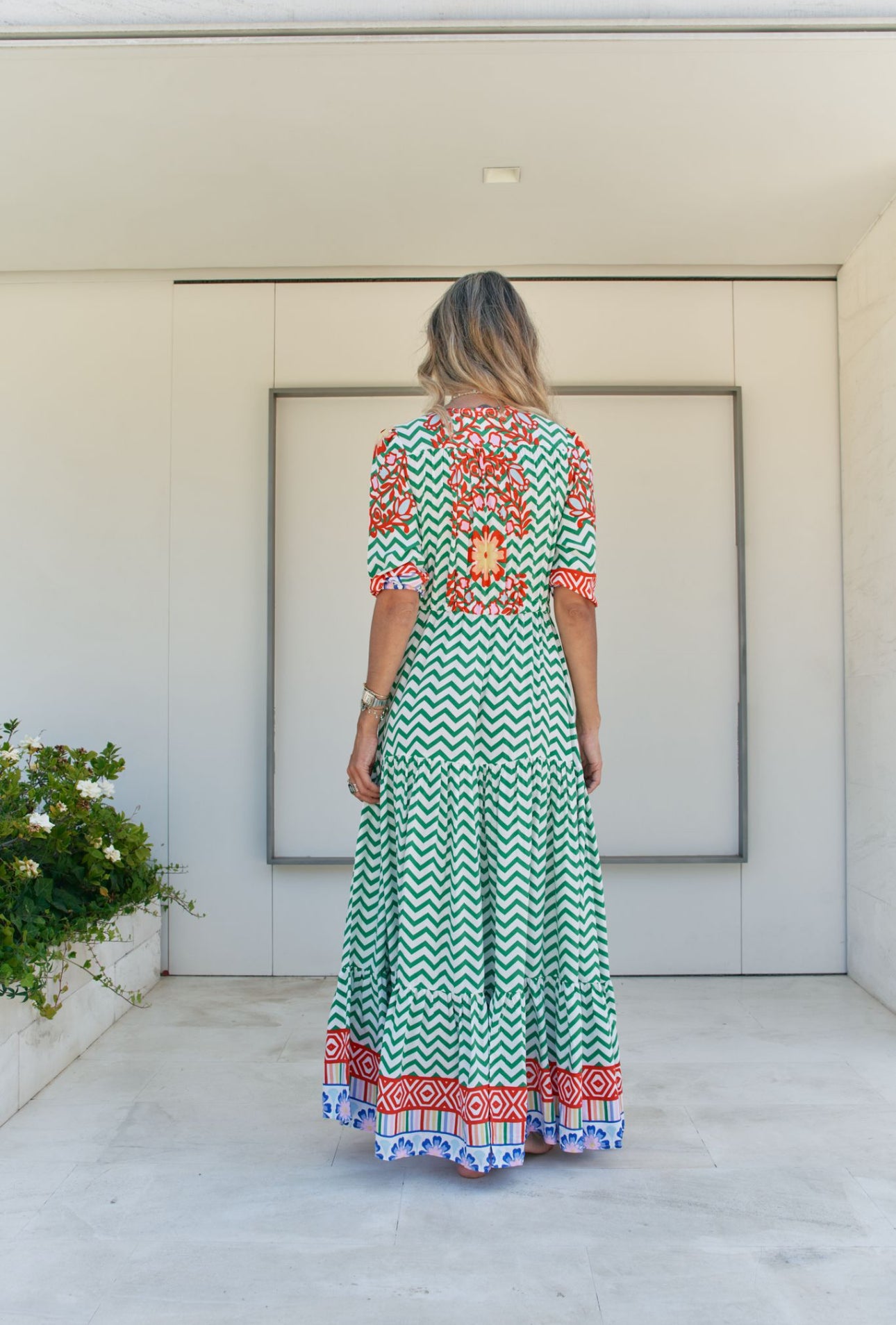Ziggy Za Print Tessa Maxi Dress - Jaase