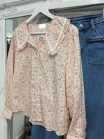 Load image into Gallery viewer, Ric Rac Rose Blouse - New Season

