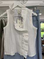 Load image into Gallery viewer, Siloe Cheesecloth Blouse - 2 Colours - An'ge
