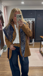 Load image into Gallery viewer, Shani Faux Suede Jacket/Coat - Studio Parisien AW26
