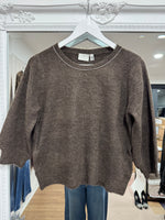 Load image into Gallery viewer, Kameridith Diamante Jumper - Kaffe - New Season
