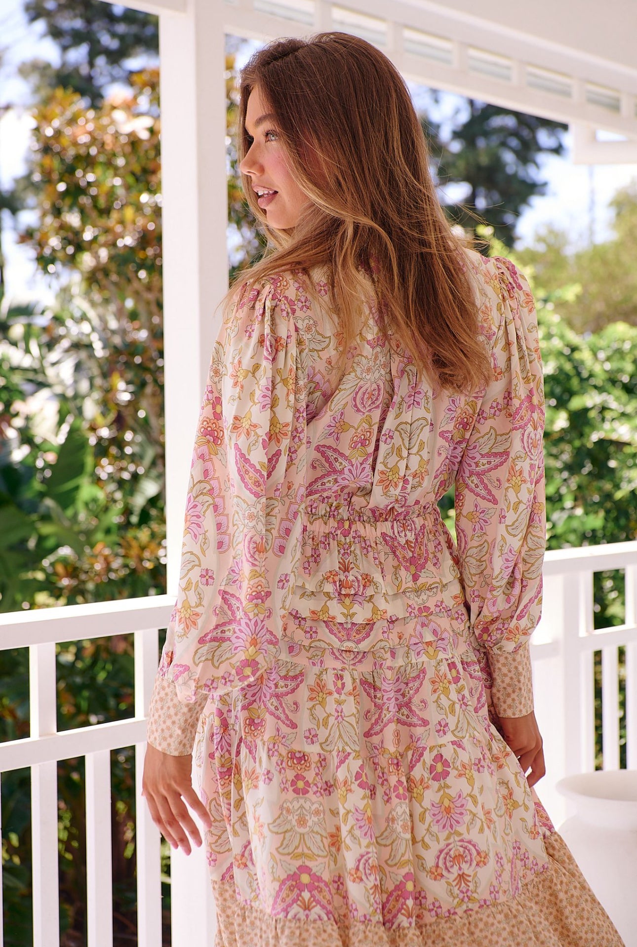 Lily Vine Serenade Midi Dress - Jaase