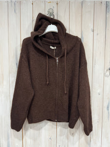 Zip Hooded Cardigan - New Brand