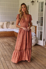 Load image into Gallery viewer, Arizonia Broderie Tabitha Maxi Dress - New Season - Jaase
