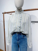 Load image into Gallery viewer, Emily-B Ruffle neck Blouse - New Season
