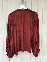 Load image into Gallery viewer, Marionne Ruffle Blouse - 2 Colours - New Brand - Elan
