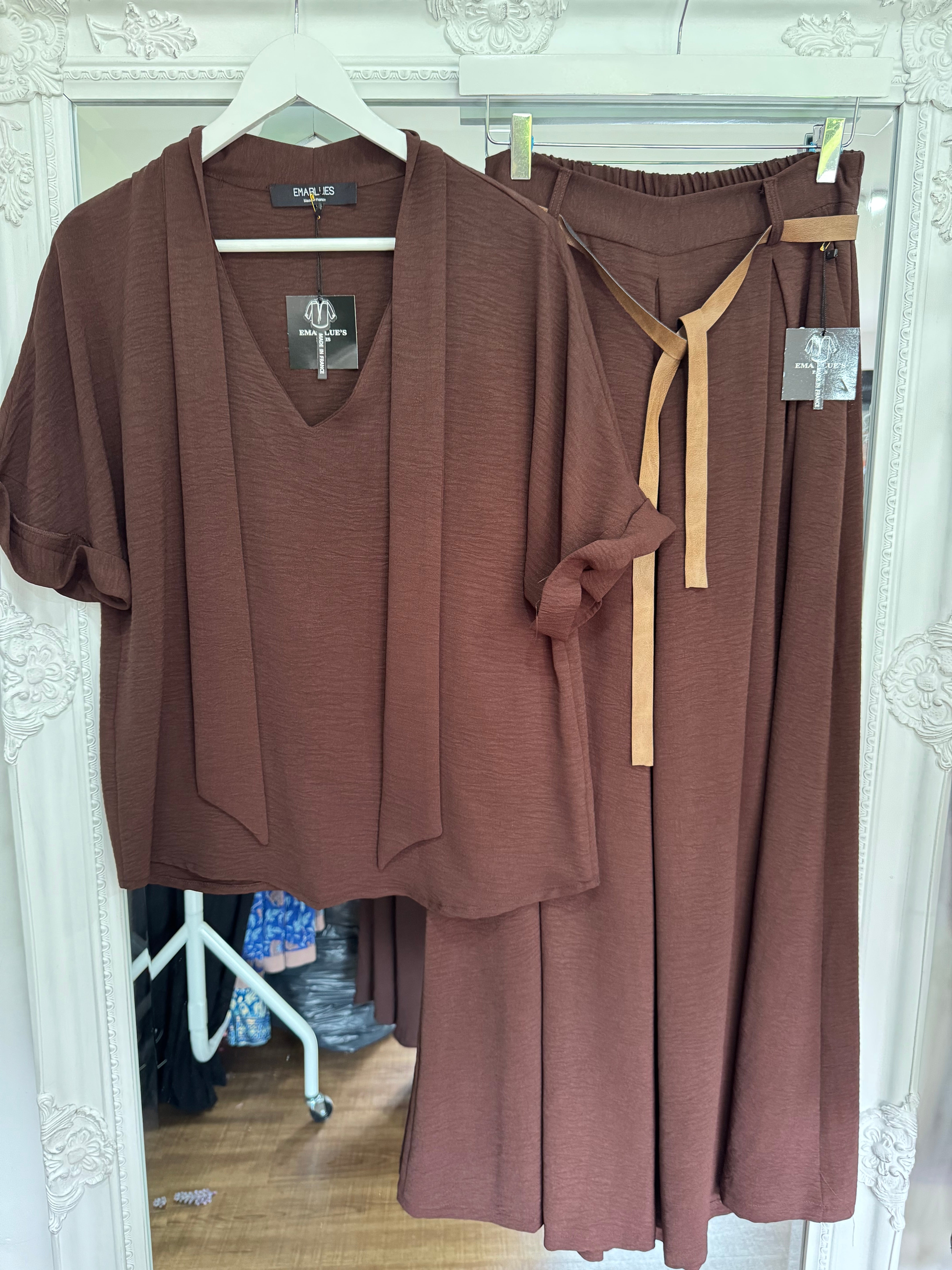 Barbara Wide Leg Trousers - 3 Colours - Ema Blues - New Season