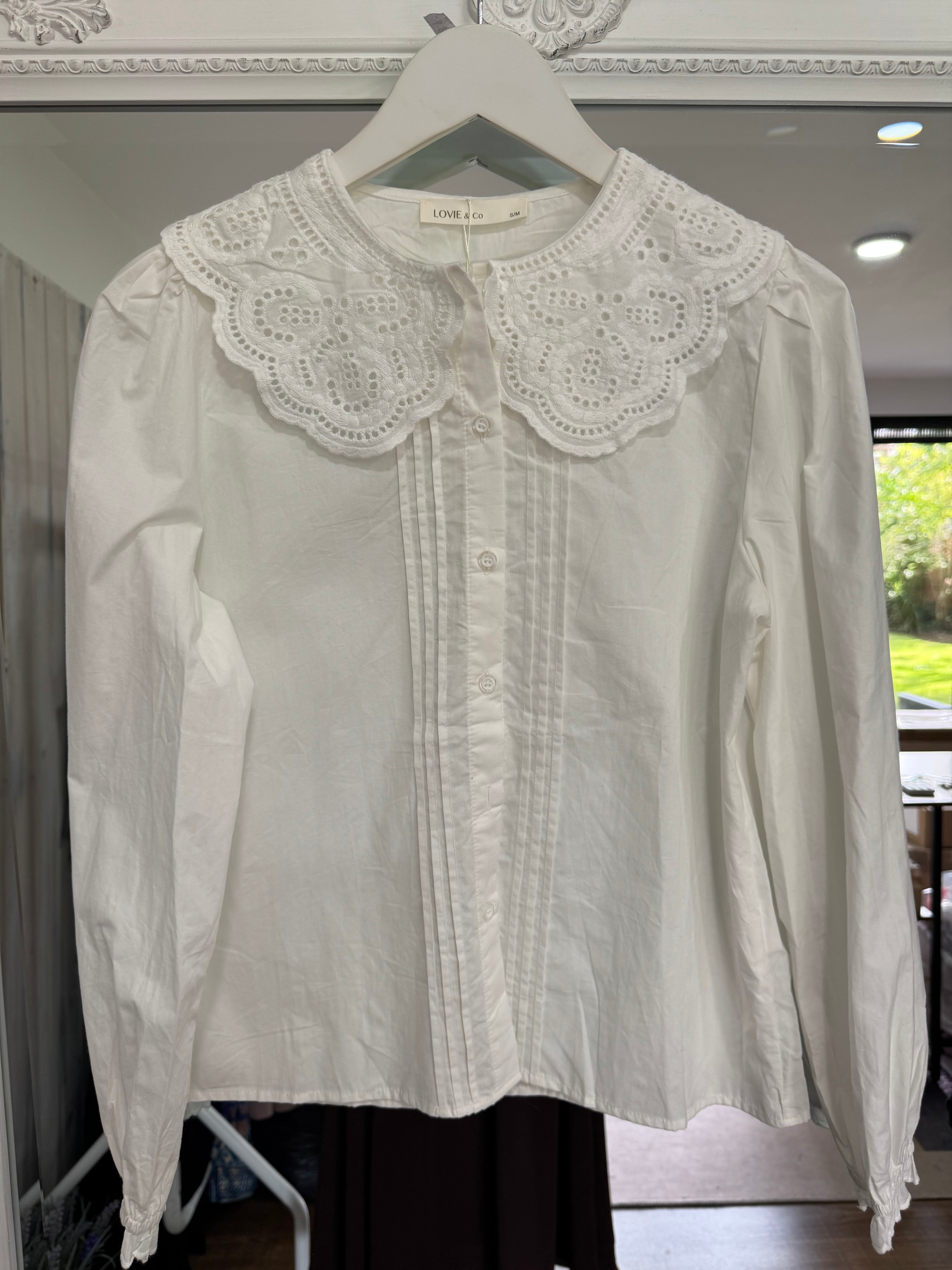 Daniela Peter Pan Collar Blouse - New Season