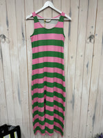 Load image into Gallery viewer, Ice Cream Stripe Tshirt Dress - New Season - Compania
