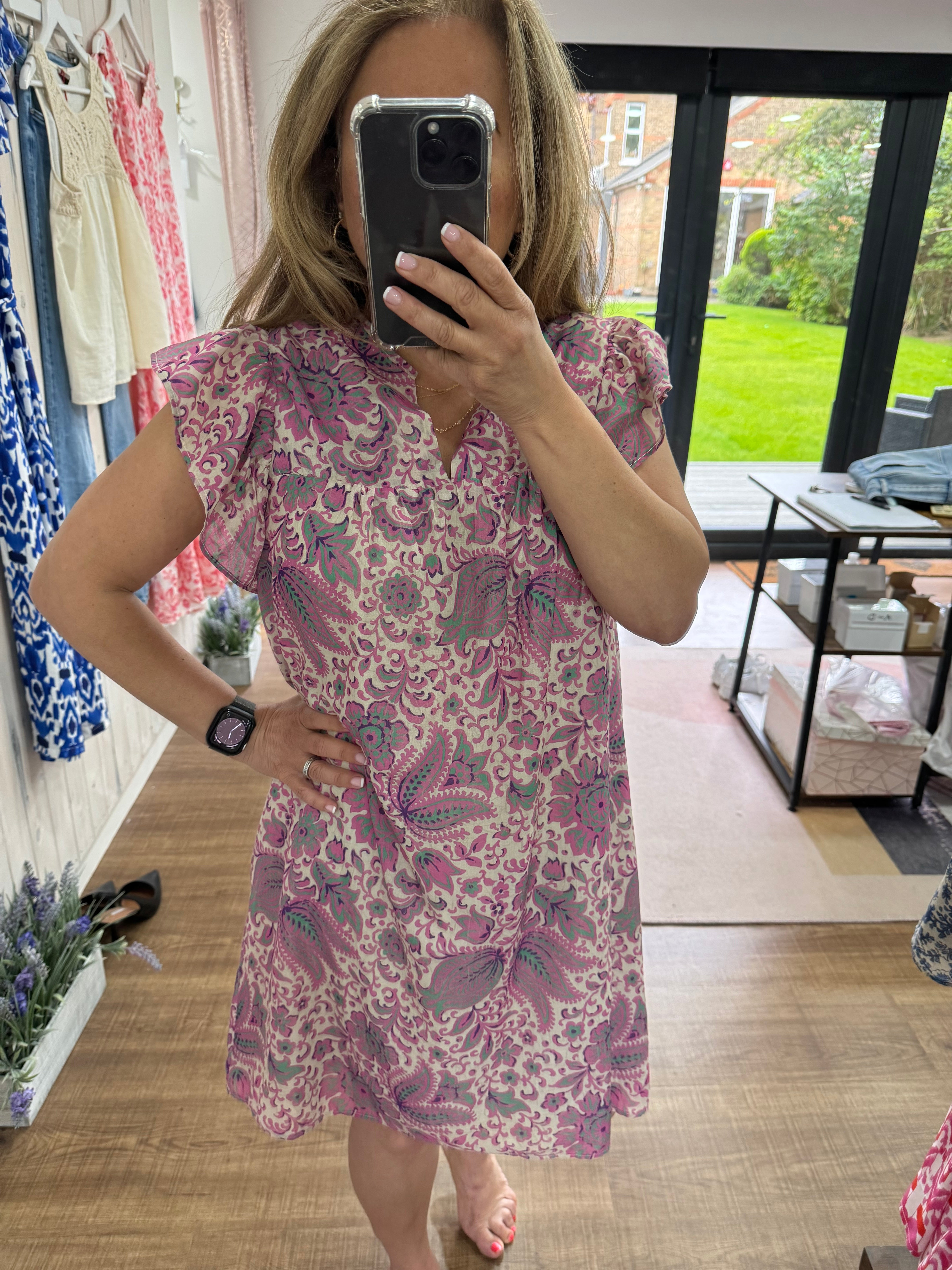 Nina Dress - 2 Colours - Ema Blues