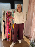Load image into Gallery viewer, Kamilia Crop Trouser - New Season - Kaffe
