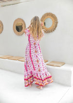 Load image into Gallery viewer, Lost Tribe Print Carment Maxi Dress - Jaase - New Season
