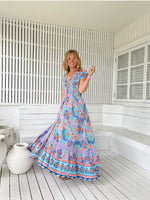 Load image into Gallery viewer, Daydreamer Print Romi Maxi Dress - High Summer - Jaase
