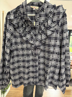 Load image into Gallery viewer, Carre Ruffle Blouse - AW26
