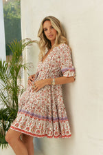 Load image into Gallery viewer, Love Letters Print Rae Mini Dress - New Season - Jaase
