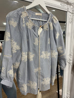 Load image into Gallery viewer, Sienna Embroidered Blouse - New Season
