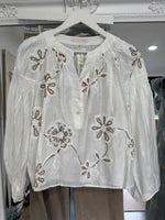 Load image into Gallery viewer, Suzi Embroidered Blouse - New Season

