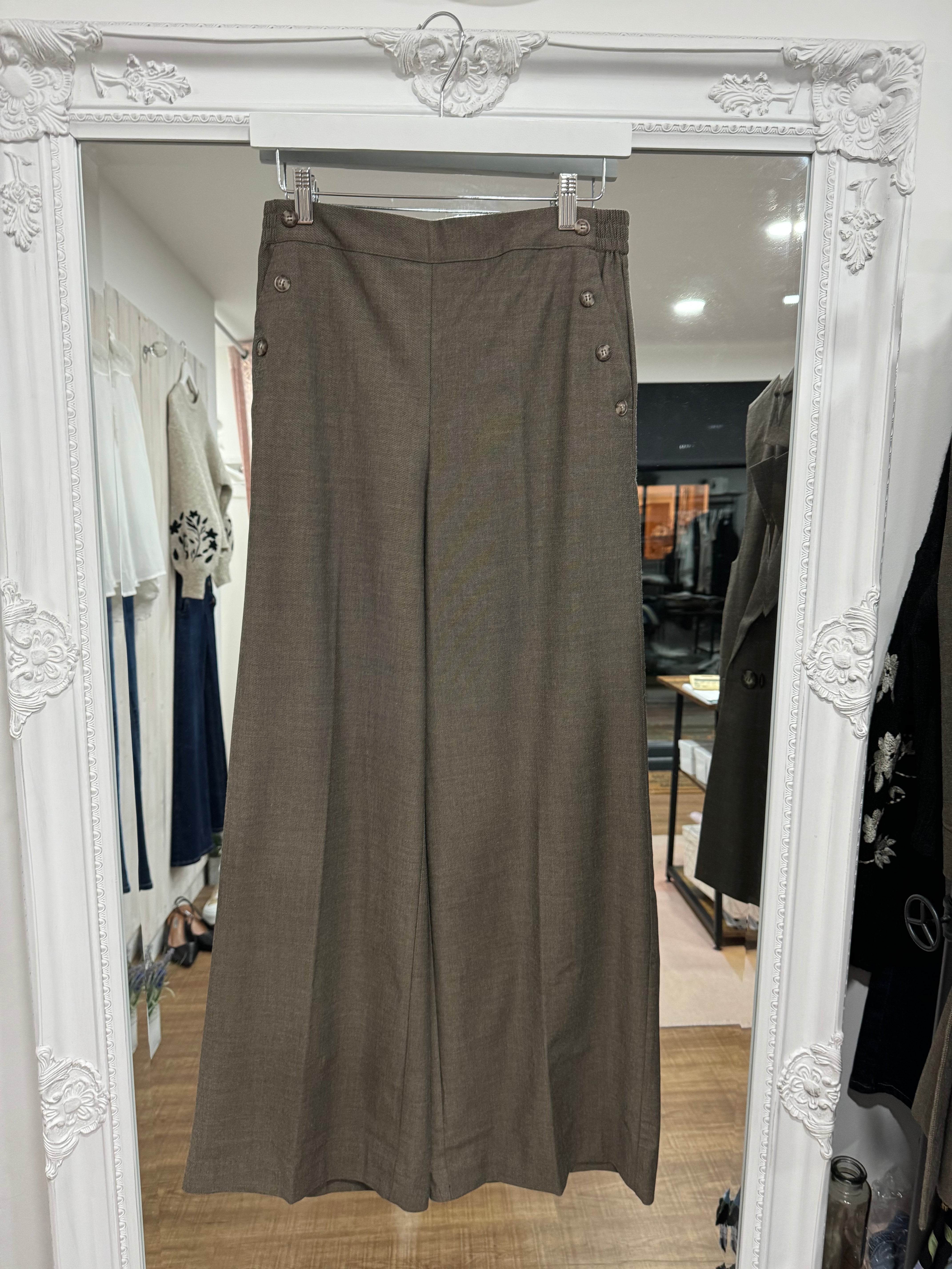 Kagigi Wide Leg Trousers - New Season - Kaffe