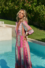 Load image into Gallery viewer, Cedella Print Tessa Maxi Dress - Jaase
