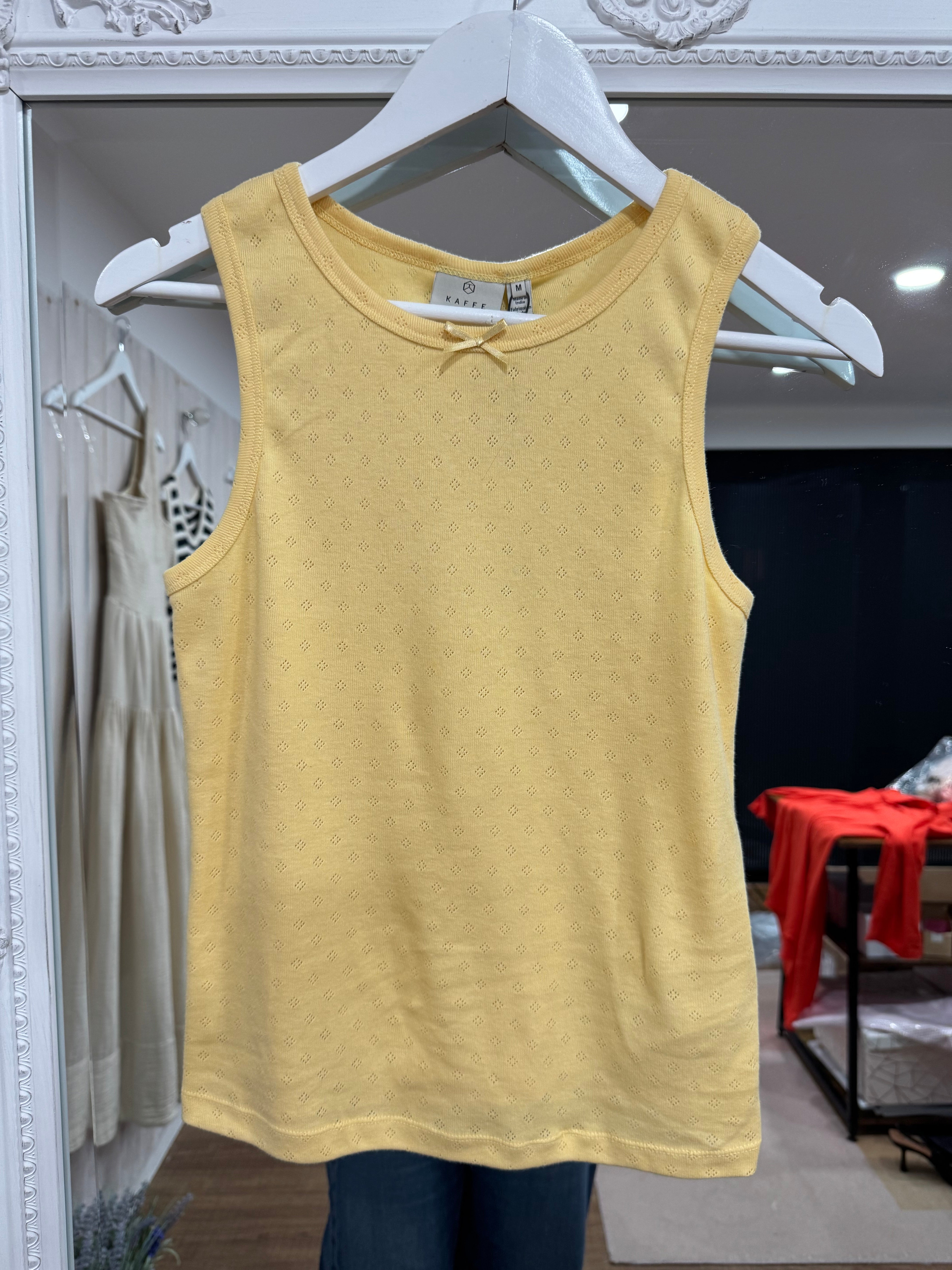 Kaelia Vest Top - New Season - Kaffe