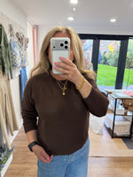Load image into Gallery viewer, Round Neck Summer Jumper- 2 Colours - Alexandre Laurent

