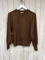 Load image into Gallery viewer, Kafenia Balloon Sleeve Sweater - 3 Colours - New Season Kaffe
