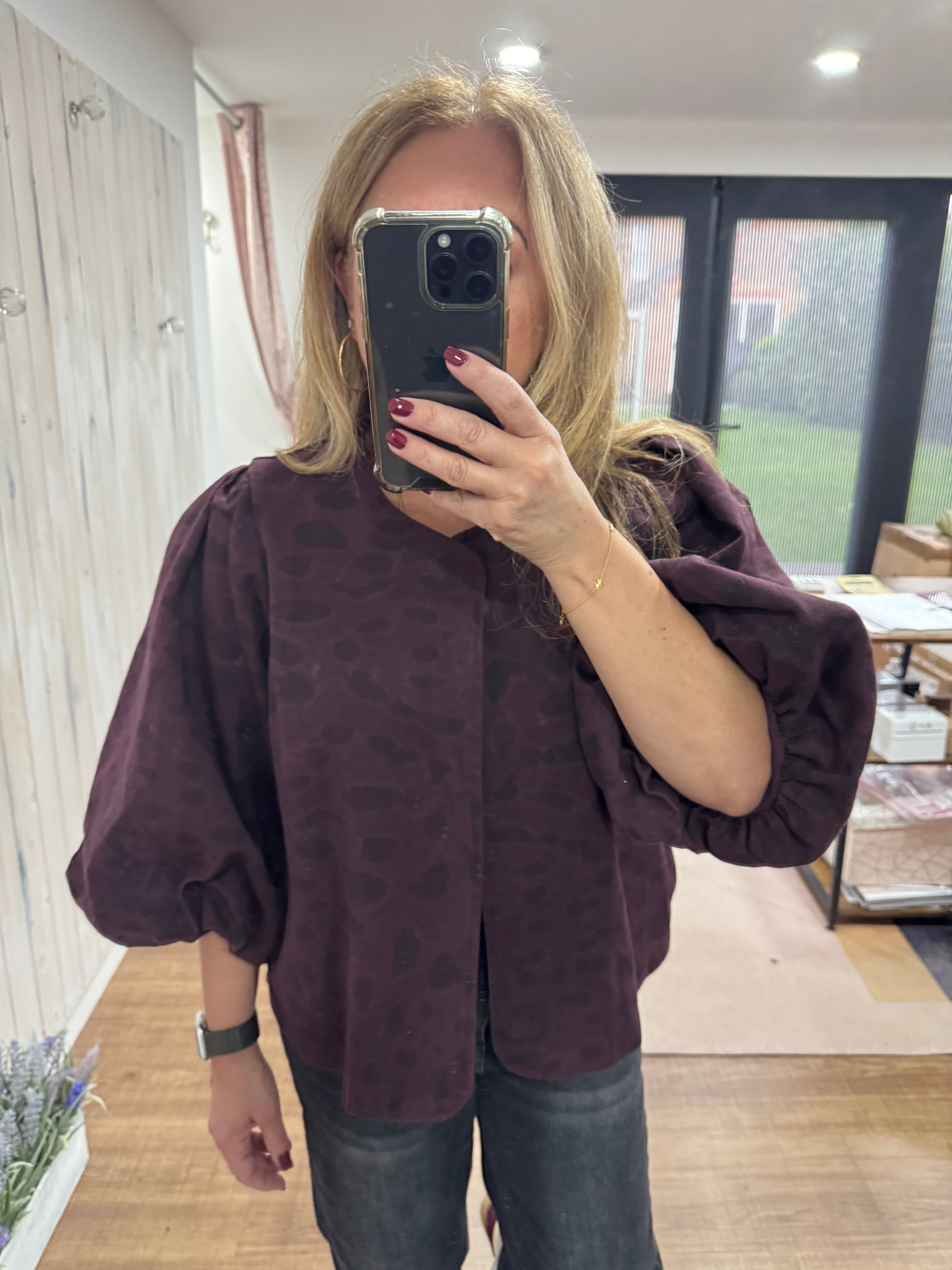 Milly Puff Shoulder Jacket - New Season - Johanna Paris