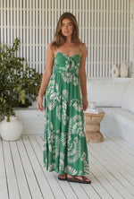 Load image into Gallery viewer, Canary Island Print Bambi Maxi Dress - Jaase
