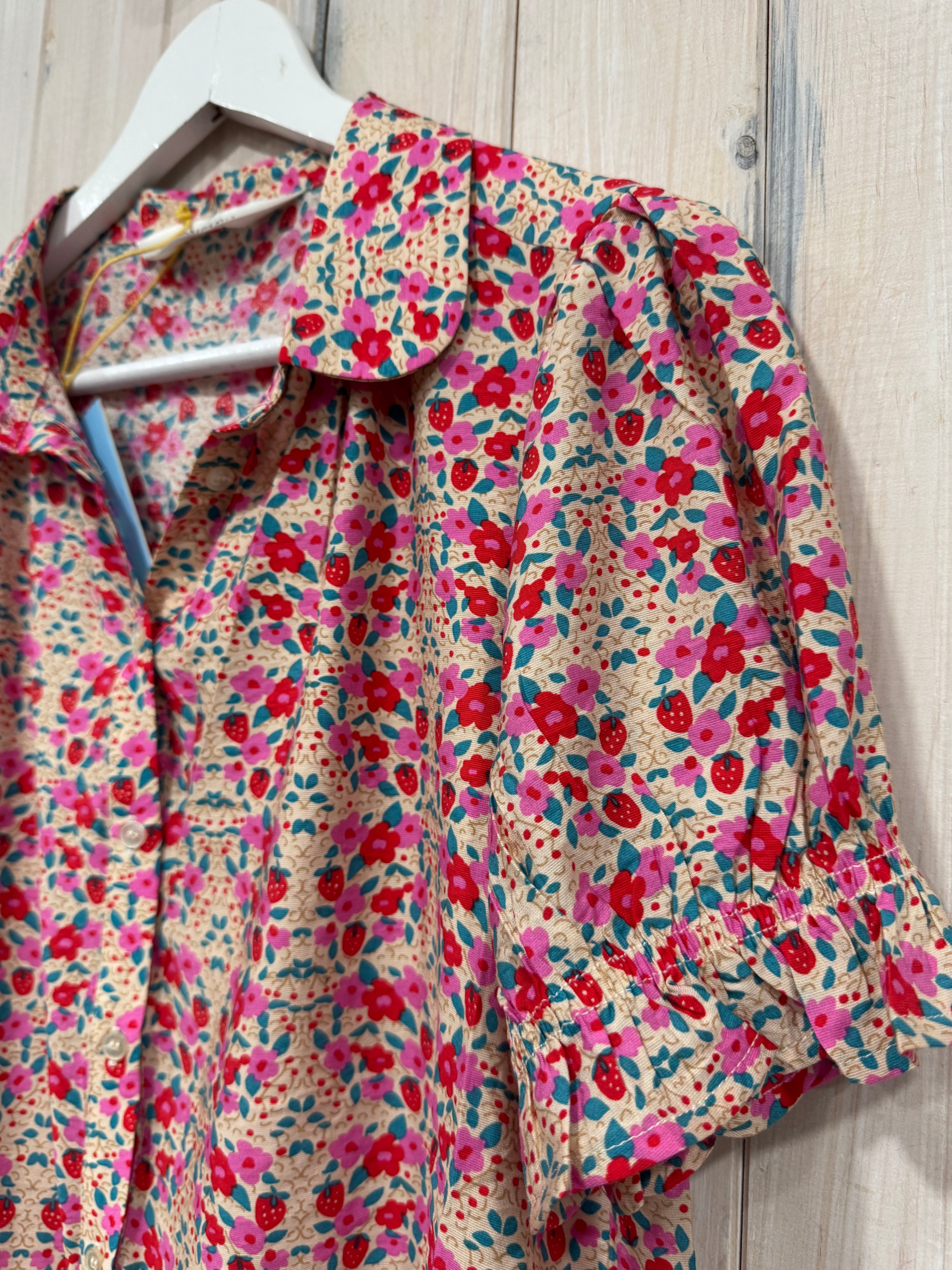 Flower Print Blouse - New Brand - Compania