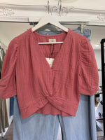 Load image into Gallery viewer, Sadouma Cheesecloth Top - 2 Colours - An'ge
