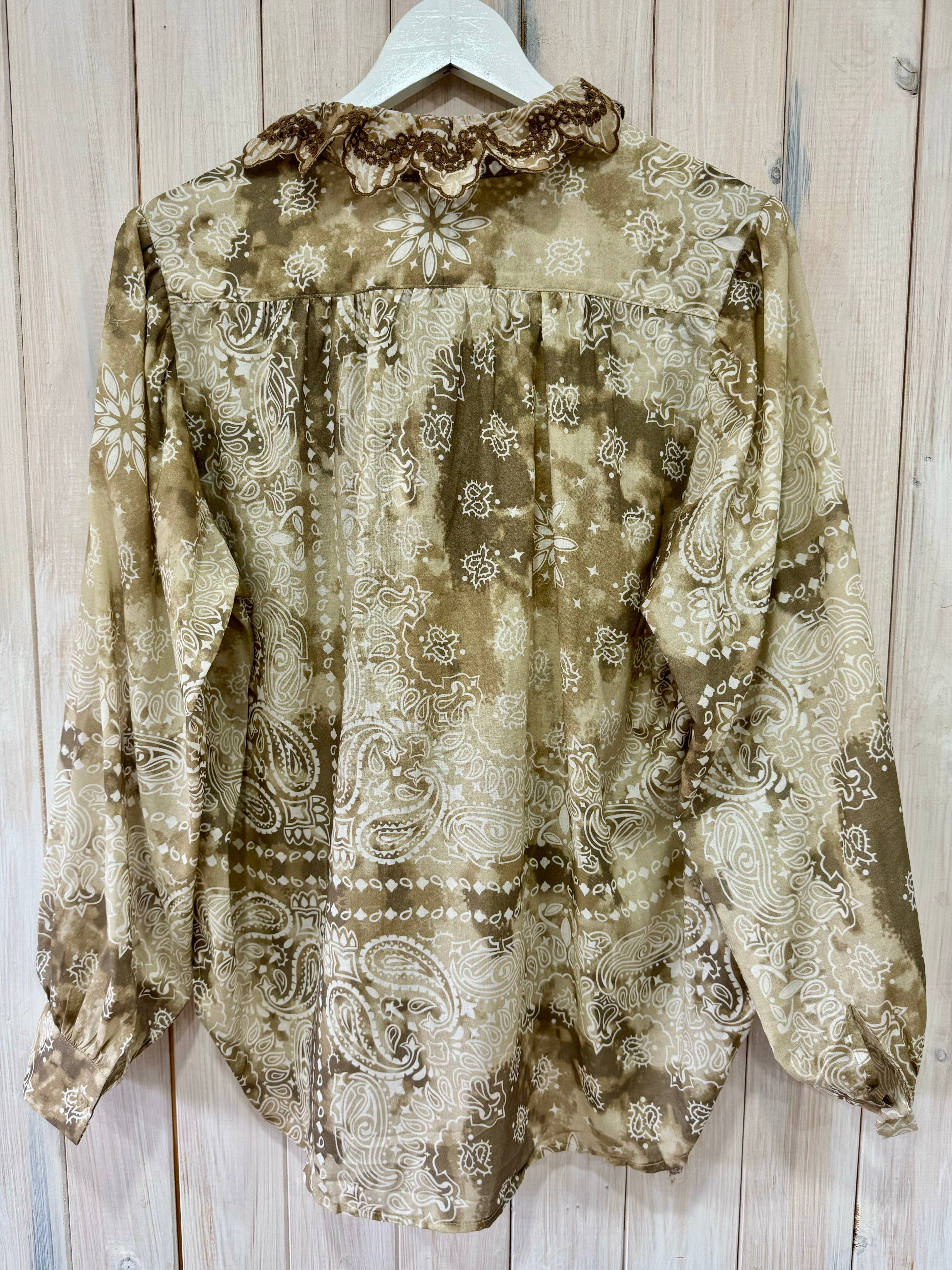 Raine Bandana Blouse - New Brand