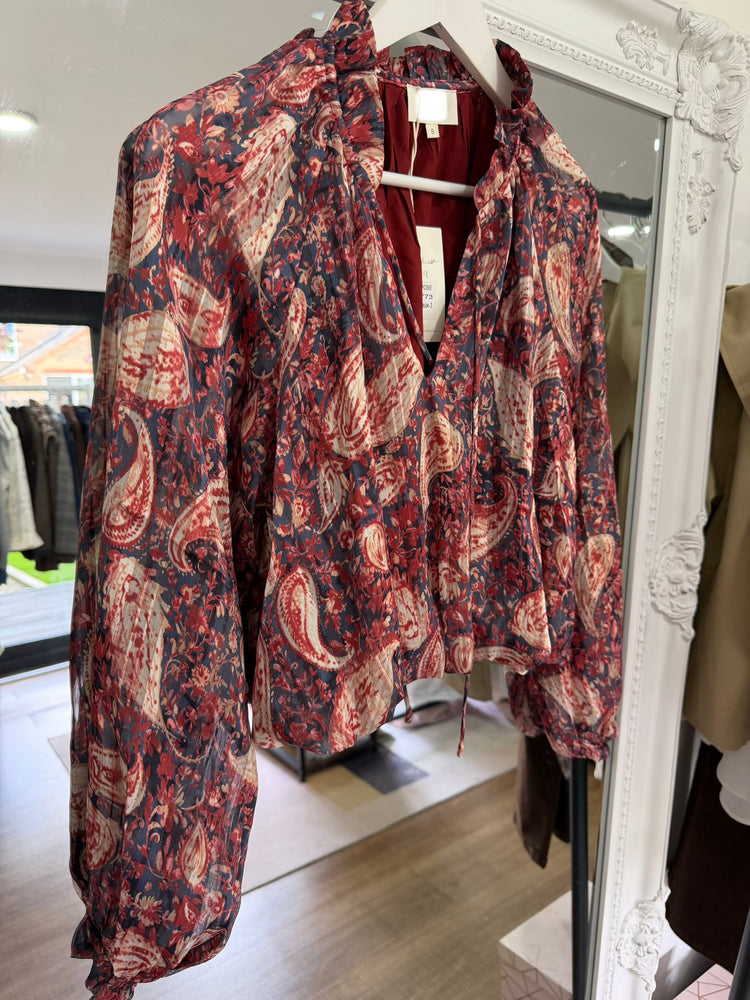 Lissy Bubble Hem Blouse - AW26