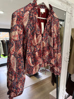 Load image into Gallery viewer, Lissy Bubble Hem Blouse - AW26
