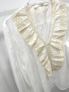 Lucie Cotton Blouse - Ema Blues - New Season