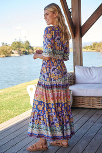 Eden Print Tessa Print Maxi Dress - Jaase Australia - New Collection