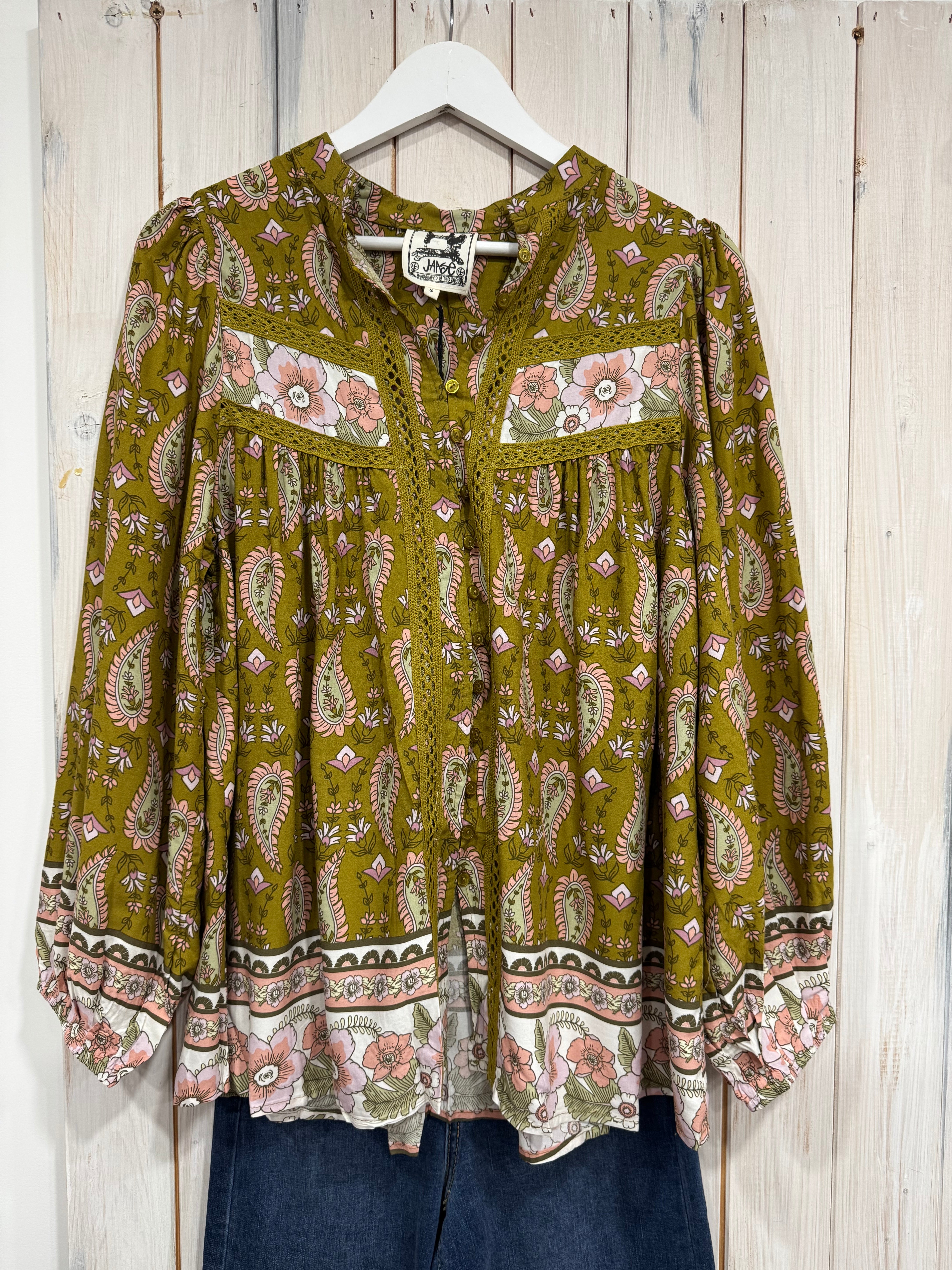 Amalie Print Bree Blouse - Jaase - New Season