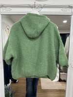 Load image into Gallery viewer, Sindy Crop Sleeve Hoodie - 2 Colours - L'Atelier Parisien

