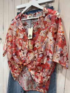 Crop Printed Blouse - 2 Colours - New Brand - Elia