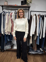 Load image into Gallery viewer, Kanicole Sequin Wide Leg Trousers - Party Collection - Kaffe
