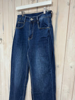 Load image into Gallery viewer, Brix Side Pleat Jeans - Size 16 Available - New Season

