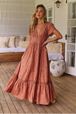 Load image into Gallery viewer, Arizonia Broderie Tabitha Maxi Dress - New Season - Jaase
