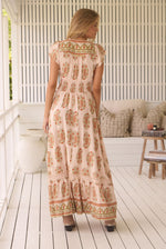 Load image into Gallery viewer, Palomas Print Romi Maxi Dress - High Summer - Jaase

