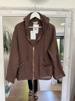 Load image into Gallery viewer, Linen Hooded Jacket - L'Atelier Parisien
