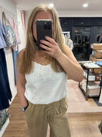 Load image into Gallery viewer, Rose Embroidered Camisole -2 Colour - New Season
