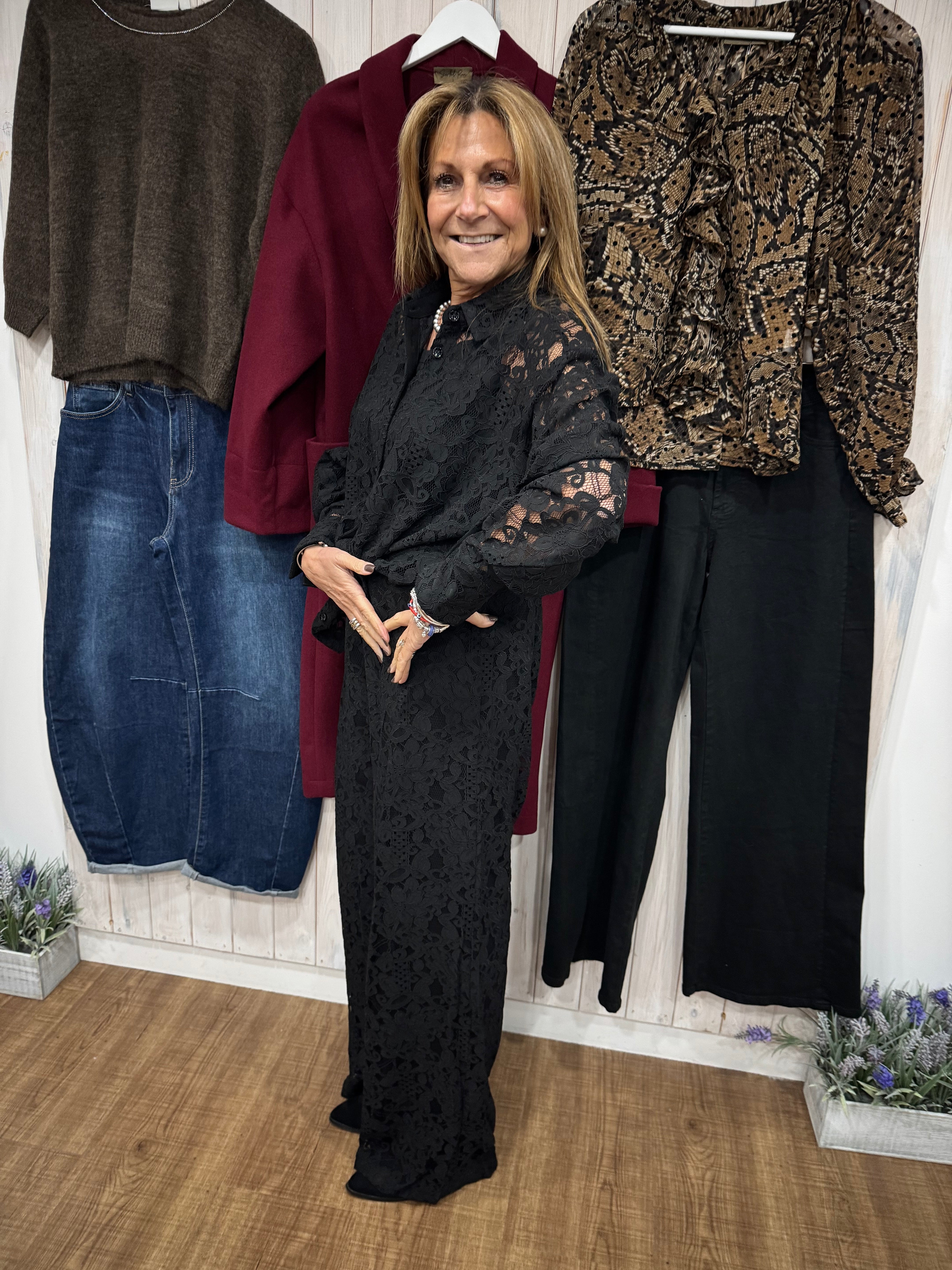 Kanelly Lace Blouse - Party Collection - Kaffe