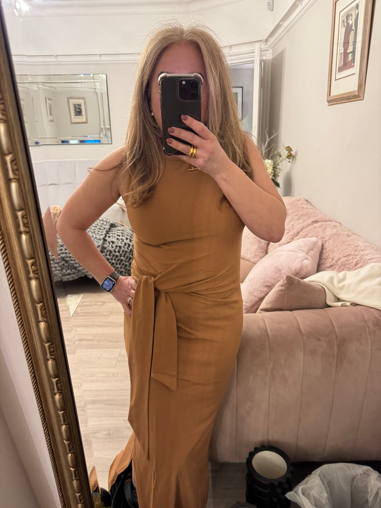 Lana Side Tie Dress - 2 Colours - Studio Parisien